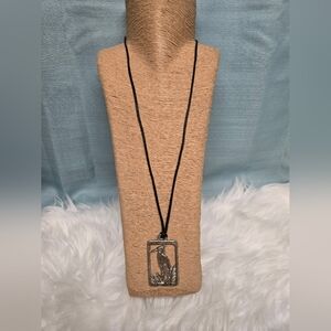 Silver Bird Pendant Necklace